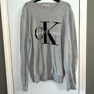 Gray Calvin Klein Jeans Sweater
